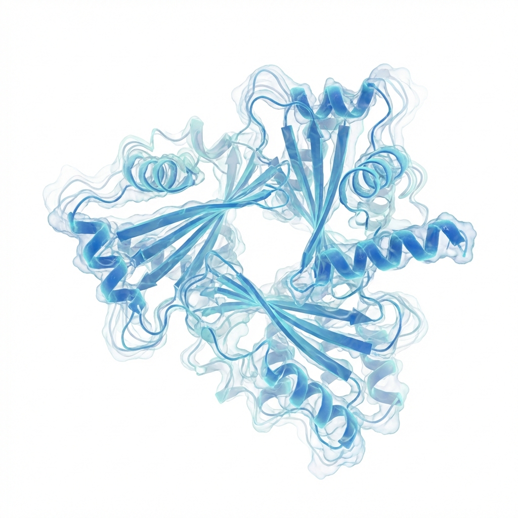 Protein ensemble showing structural plasticity